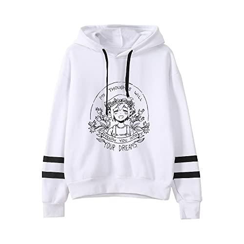 Omori Game Basil Hoodie Long Sleeve Pullover Sweatshirt Unisex Harajuku Streetwear Clothes