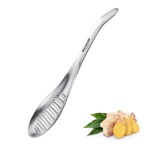 Westmark Cuchara ralladora de jengibre, 18,3 x 4,2 cm, Acero inoxidable, Plata, 11582260