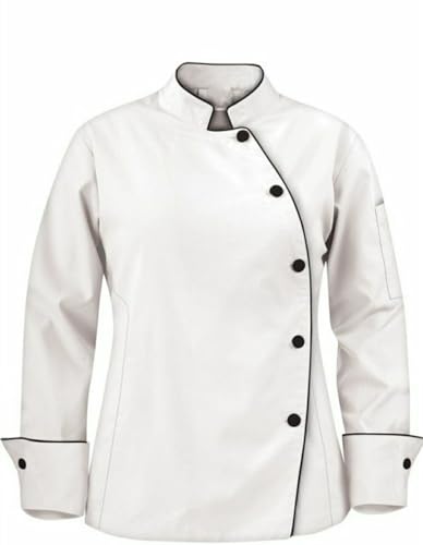 MixStuff woman's white Full Sleeves X-Large Chef Coat's (Chef Jacket)