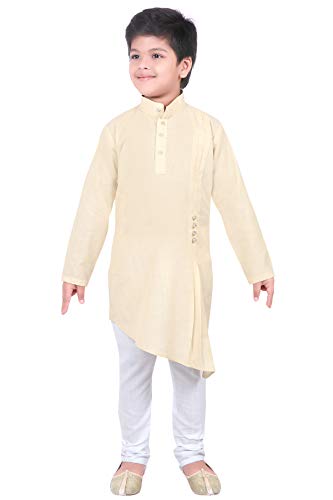 Image of AHHAAAA Kids Ethnic Wear Kurta and Pyjama Set for Boys
