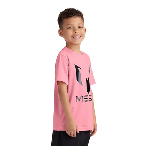 Boys' Lifestyle Short Sleeve T-Shirt, Slim-fit Logo Tee, Cotton Blend Fabric2