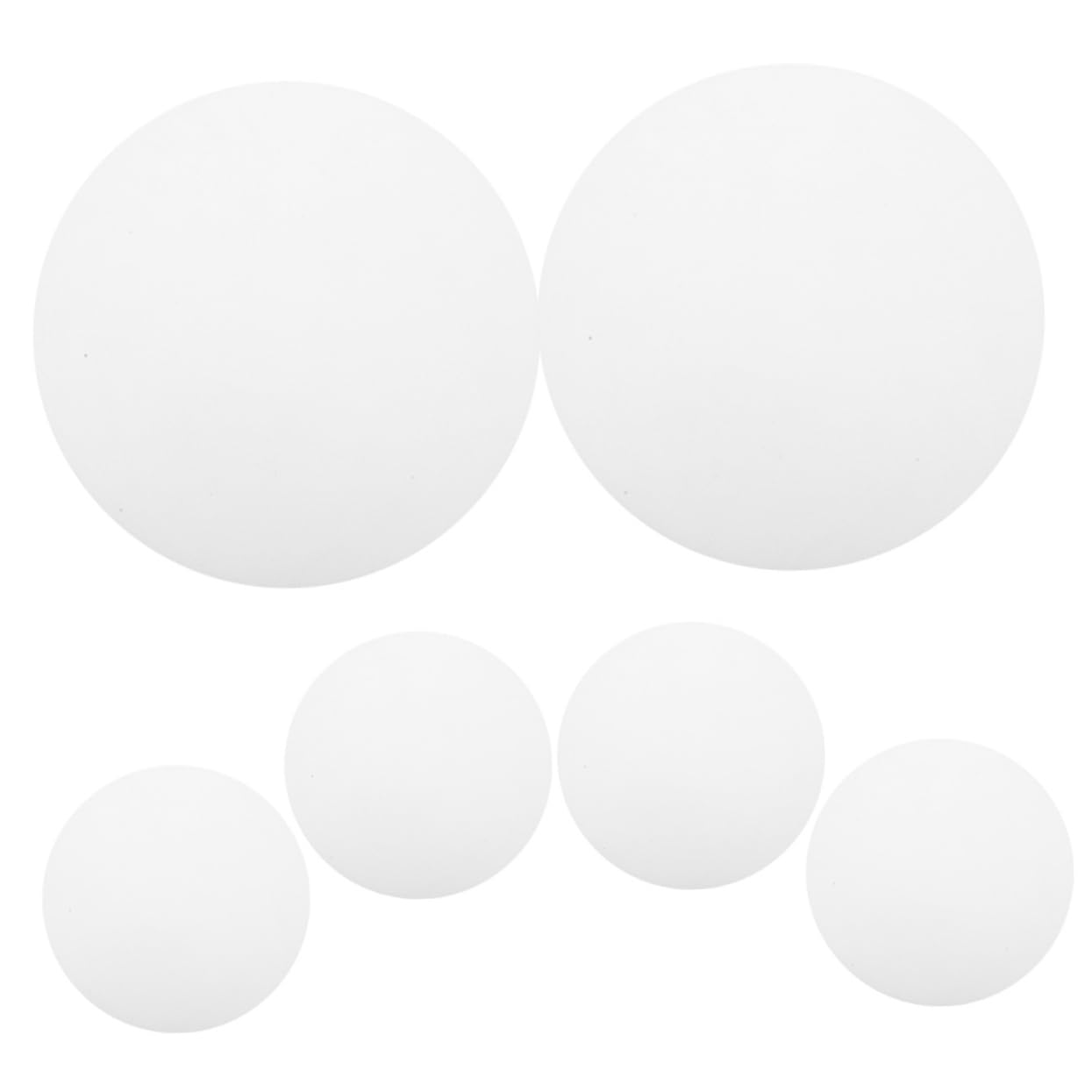 STOBAZA 6pcs Flat Downlight Diffuser Sheet for Light Softness Replacement Recessed Lighting Anti-dazzling Diffuser DIY Lamp Bottom Covers