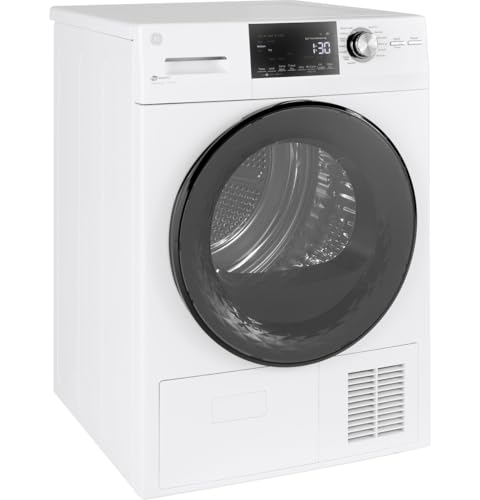 Image of GE 4.1 cu. ft. 240-Volt White Electric Ventless DryerGFT14ESSMWW