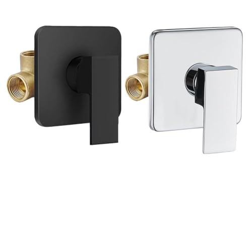 Mitigeur de douche mural compact en laiton pour optimiser les cabines - 2