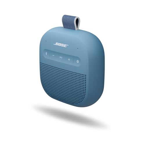 Bose SoundLink Micro Portable Bluetooth Speaker (2nd Gen), Wireless Outdoor Speaker, Up to 12 Hours Battery Life, Waterproof and Dustproof, Blue Dusk - Image 5
