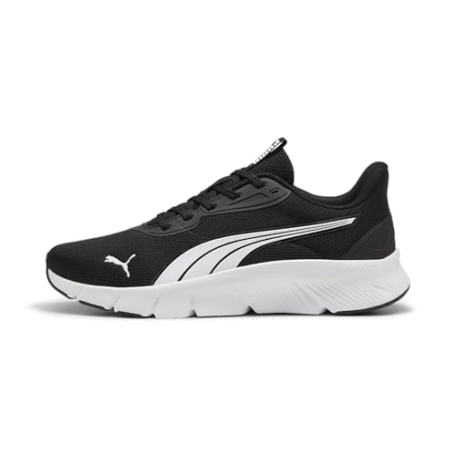 Puma Tenis Unisex FlexFocus Lite para Correr Modernos, Puma Negro, Puma Blanco, 42 EU