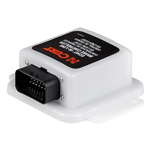 CURT 51200 Echo in-Line Electric Trailer Brake Controller wi...