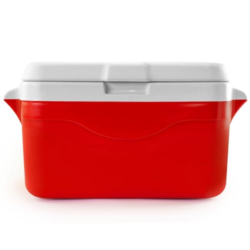 Hieleras, Outdoors hielera roja Marca Guateplast (2)