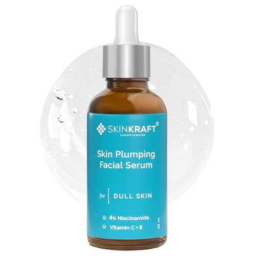 Image of SkinKraft Skin Plumping Facial Serum For Glowing Skin | 30ml