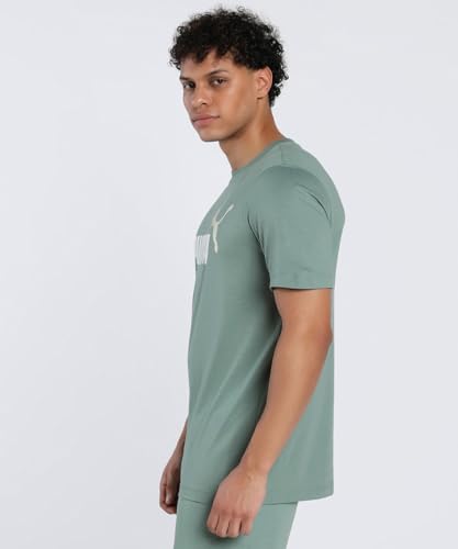 Image of Puma Men's Polyester Regular Fit Tees