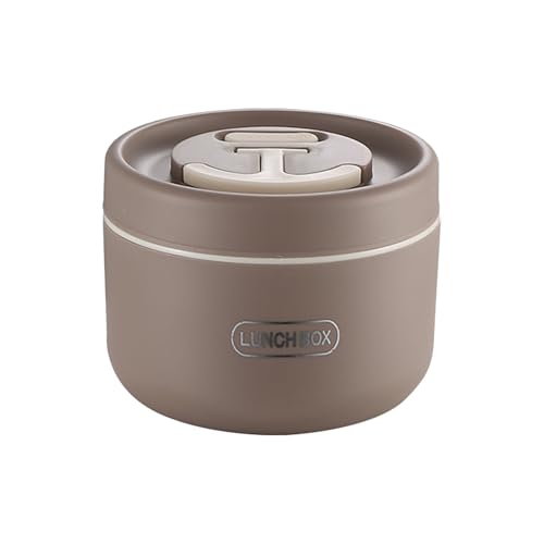 Fiambrera aislada – Fiambrera térmica de acero inoxidable de 650 ml | Vino de la fiambrera aislada, para alimentos fríos y calientes, recipiente térmico, tarro de acero