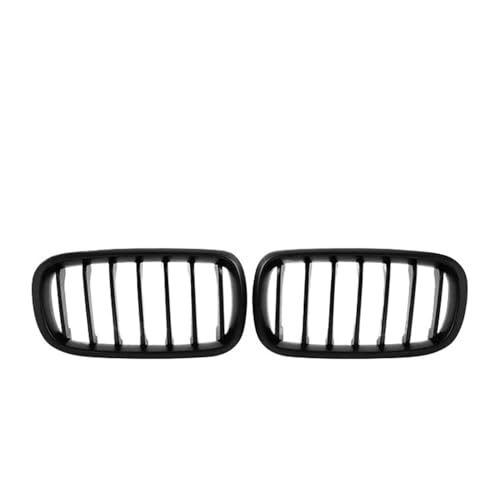 Gril accessoire X6 F16 grilles de pare-chocs voiture noir mat