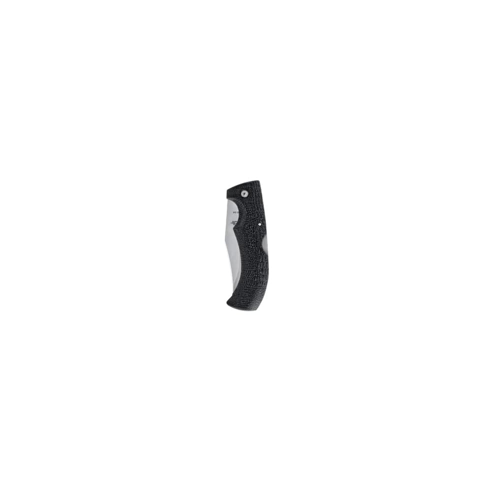 Gerber Taschenklappmesser mit Teilwellenschliff und Holster, Klingenlänge: 9,5 cm, Gator Folder Clip Point, Schwarz, 31-003614