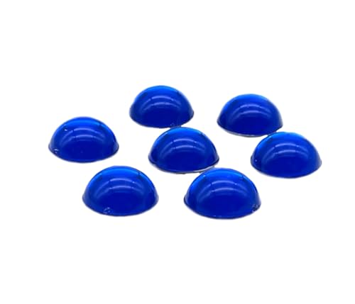 Confezione da 50 pezzi, elegante e accattivante: la forma cabochon offre un design elegante che migliora qualsiasi progetto con una lucentezza raffinata.