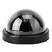 4pcs Dome Simulation Camera Fake CCTV Dummy with Flashing Led Light for Homes & Business Powered by 2