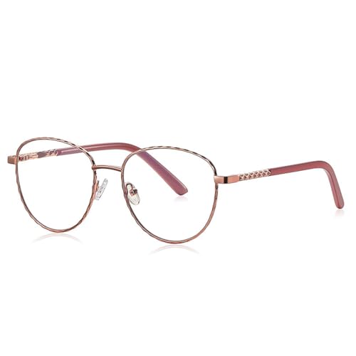 Lunettes ovales en métal pour sublimer et adoucir les visages carrés