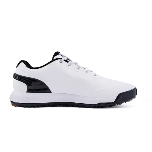 Puma Men's Alphacat Nitro Sneaker, White Black-Gum, 8.5 #TOP2