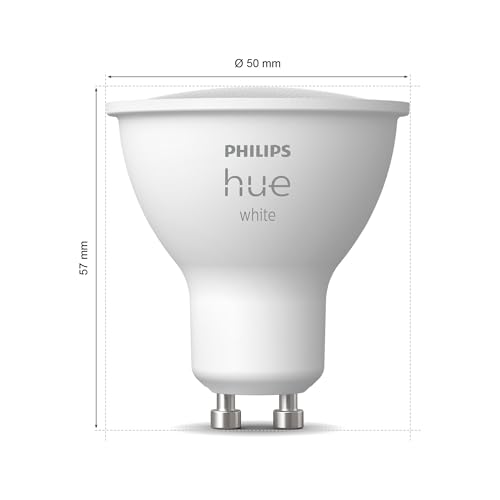 Philips Hue GU10 – Smart Spotlight – (2-Pack) White