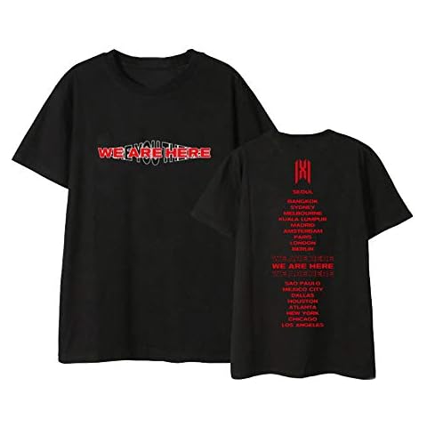 Camiseta Monsta X KPOP de Maisley Cover