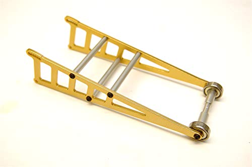 ST Racing ST3678WD Alum Adj. Wheelie Bar Kit, for Slash/Rustler/Bandit, Gold