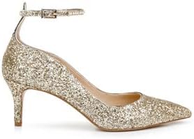 Jewel Badgley Mischka Jamila Ankle Strap Kitten Heel - Image 4