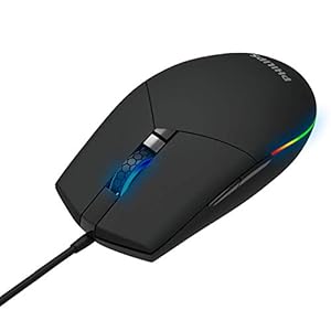 PHILIPS USB 5-Button Gaming Mouse RGB 7-Color Breathing Chroma FX | Adjustable up to 6400 DPI | High-Precision Wired…