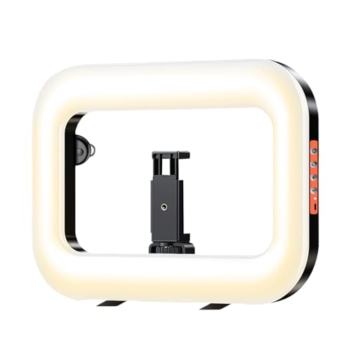 Anneau lumineux pour selfie en voyage et camping, lampe de poche rechargeable pour smartphone