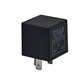 Headlights Kit Useful CF13 Flasher 3-Pin Practical JL02 LED Black Unadjustable Supplies Car 1pc Car