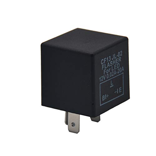 Jdefeg Led Light Flasher Cf13 Jl02 Supplies Practical 3-Pin Useful Led Unadjustable 1Pc Black Car Car Light Led Low Beam Headlight Bulb(Black) #TOP18