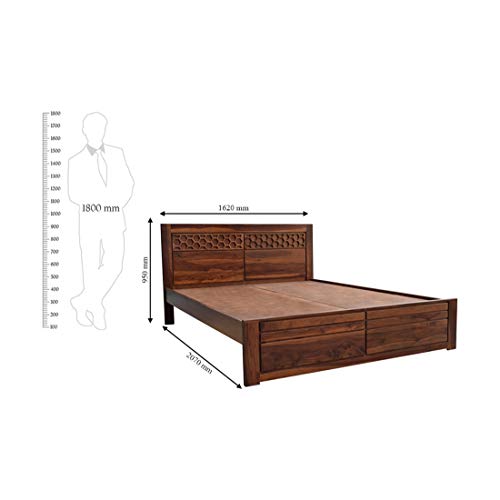 Image of HomeTown Amara Queen Bed Without Storage