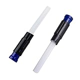 Fudian Olivier Reinigungs Werkzeuge Staubsaugeraufsatz Staubsaugerbürste Mit Saugrohren Universal Pinsel Dusty bürste Für Tastaturen Schubladen Ecken Lüftungsschlitze Usw 2 Stück