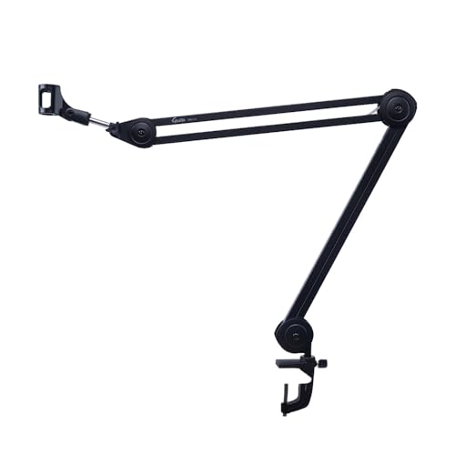 Pied de micro dynamique condensateur HUIOP GMS-03 support de bras pliable robuste
