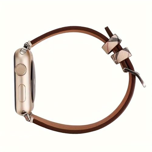 Luxury-Watch-Bands-Compatible-with-Apple-Watch-Band-38mm-40mm-41mm-42mm-44mm-45mm-Designer-Retro-Leather-Band-Strap-Classic-Band-Buckle-for-iWatch-Series-SE-87654321 31CnU3hyr7L