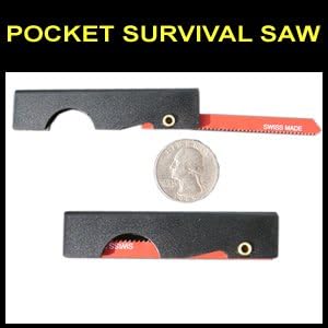 Pocket Survival SERE Saw