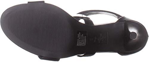 Style & Co. Womens Paysonn Criss-Cross Front Kitten Heels Black 7.5 Medium (B,M) | Image 5