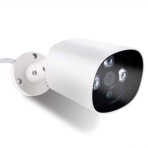 Outdoor POE IP Security Camera 1080P HD Bullet Surveillance Camera with IR Night Vision Motion Detection Remote View RTSP Support 3.6mm Lens AT-200B