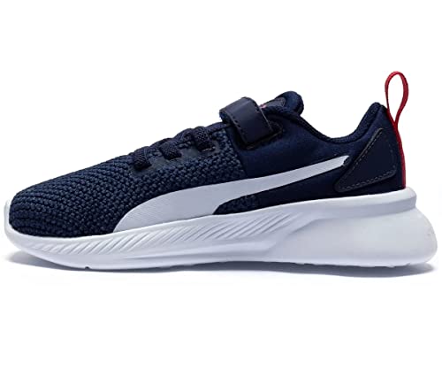 Tênis Flyer Runner V Ps Bdp, Puma, Criança-Unissex, Marinho/Branco/Vermelho, 29