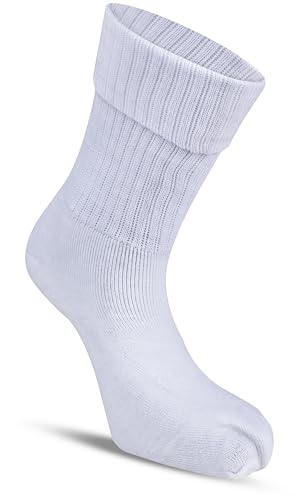 Image of RC. ROYAL CLASS Women Woolen Winter Wear Thermal Thumb Socks, Calf Length Terry Thick Towel Cushioned, Warm & Cozy Thermal Thumb Socks For Women (Pack of 3 Pairs)