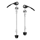 MZHKPSA Quick Release Skewer Bicycle Wheel Hub Skewers Road Mountain Bike MTB Front Rear Quick Release Clip Lever Axle 155/190mm