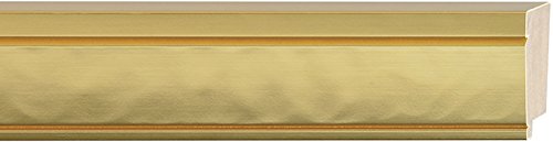 Picture Frame Moulding (Wood) 100ft Bundle - Contemporary Gold Finish - 2.375