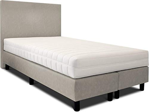 tectake® Metalen Bedframe met Lattenbodem - 140 x 200 cm - Een- of tweepersoonsbed van