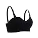 Produktbild Damen Sexy BH Sport-BH Bralette Klassische BüStenhalter Yoga Bras-Einfarbige Nahtlose Atmungsaktive Super Elastische FüTterungspyjamas FüR Frauen Ohne BüGel Atmungsaktiv BH