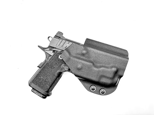 Model 4 Holster for Staccato CS 2024 Model Year and Up - TLR7A, Light Bearing OWB, Right & Left Hand (Right Hand - Black - NO Attachment)