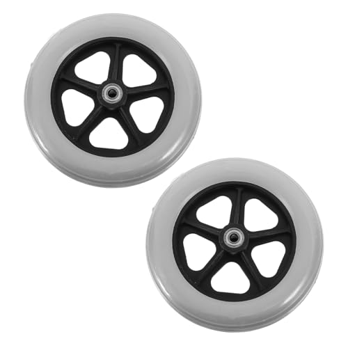 Roues de fauteuil roulant 8 pouces pour simplifier vos sorties en déambulateur