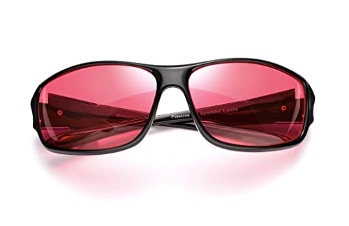 Pilestone TP-016 Lens D Color Blind Glasses Sporty Style for Medium/Strong Red Blindness Indoor/Outdoor Use by Pilestone - Image 4