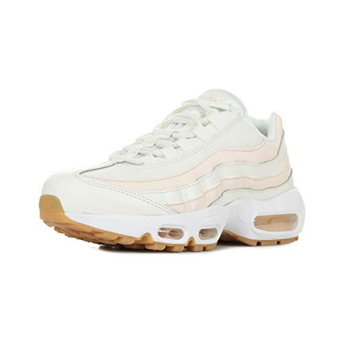 Nike WMNS Air Max 95, Chaussures de Running Compétition Femme, Multicolore (Sail/Guava Ice/Gum Light Brown/White 111), 42 EU