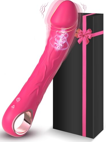 Gode Vibro-masseur Sex Toýs Femme Toys, Vibromasseurs Feminin Sextoyse Femme Clitoridienne Stimulateur, Dildo Anal Adulte Jouets Sexuels Vibro de Stimulation 10 Vibrations Sextoys Couple