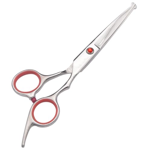 SHERCHPRY Forbici da Parrucchiere Acciaio Inossidabile Taglio Dritto Impugnatura Ergonomica Strumenti per Styling e Domestico Adatte a Famiglie Animali Domestici e