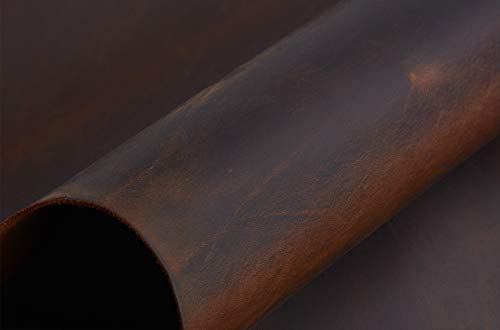 Red Brown Leather Hide 2.0mm Thick Full Grain Cowhide Tooling Leather Straps Arts