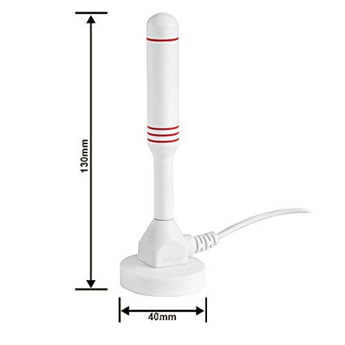 Antenne DVB-T2 intérieur compacte VSG idéale pour le salon ou le camping